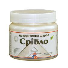 Фарба Ірком акрилова срібло 400гр