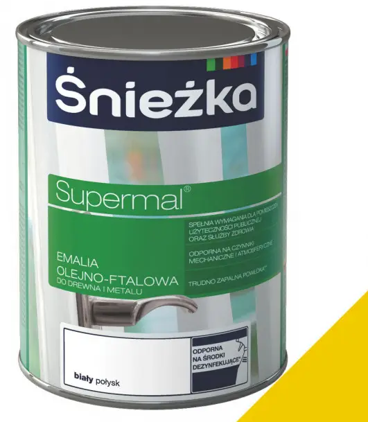 Фарба Sniezka емаль 0,8 л жовта