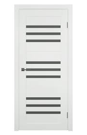 Двері Sline SherWOOD S5 Дуб Блан (структура) + скло 80см