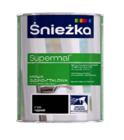 Фарба Sniezka емаль 0,8 л чорна F520