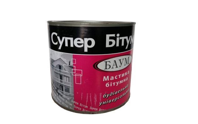 Мастіка супербітум ЗАПХ 0,9 кг