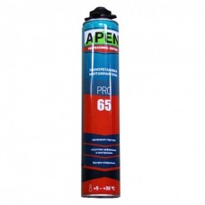 Піна монтажна APEN профес. PRO 65 зима /-10-+30/ 860мл/1008гр