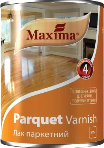 Лак Maxima паркетний 2,5 л глянцевий