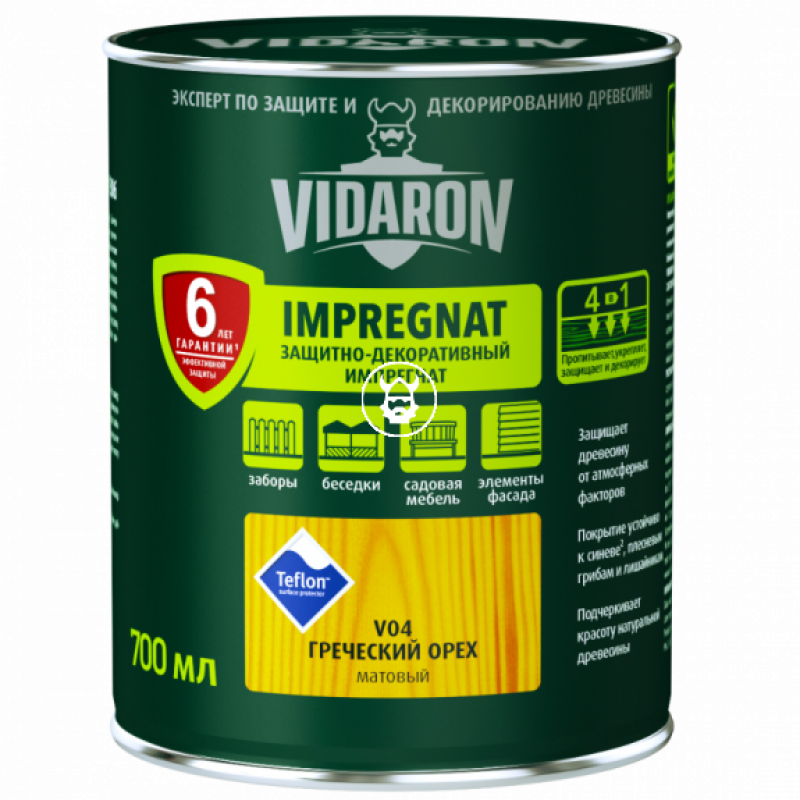 Sniezka Vidaron Impregnat д/дерева 0,75 л Тік натуральний  V 05