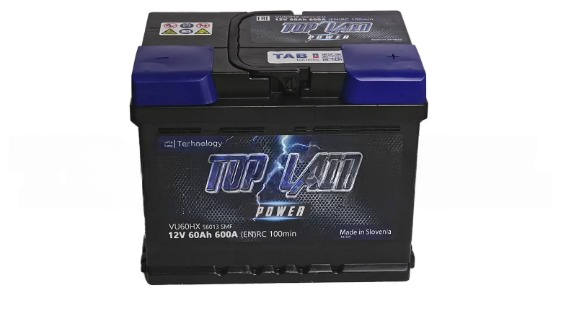 Акумулятор Top Lain Power  60Ah/12V 600 +-