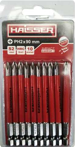 Біта Haisser PH2*90мм 2712706