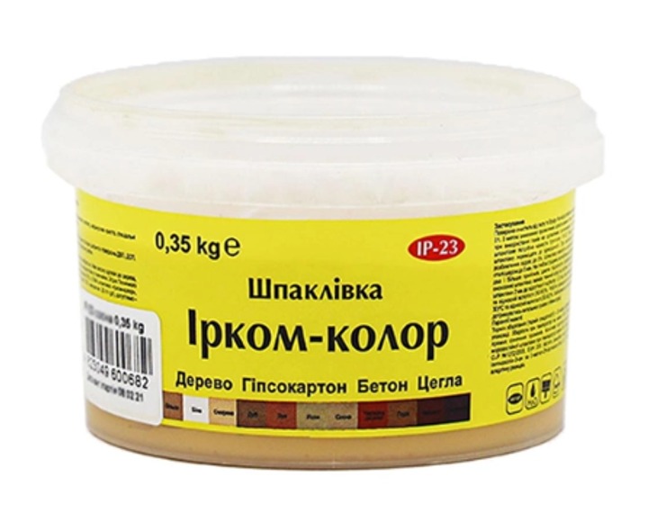 Шпаклівка Ірком 0,35 кг вільха