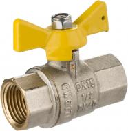 Кран кульовий газовий SD ВВ 1/2'' метелик