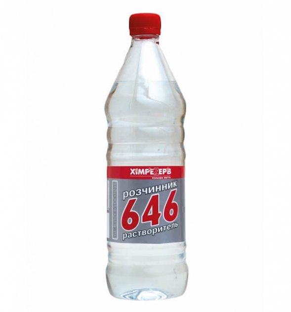 Розчинник  Р-646 без прекусорів (1л) 650г  Хімрезерв