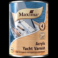 Лак Maxima яхтний поліуретан-акриловий 2,3 л глянцевий