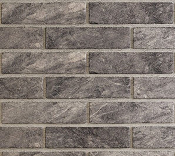 Плитка стіна Brick London антрацит 250*60 (кратно ящику 0,69 м.кв)