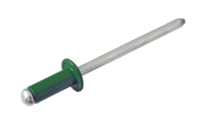 Заклепки 50 шт 4*10  Ral 6005  Blind riverts зелені