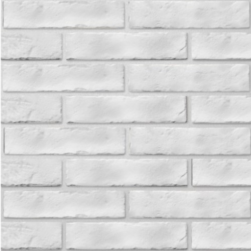 Плитка стіна Brick The Strand  Бiлий 250*60 (кратно ящику 0,48 м.кв)