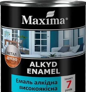 Емаль Maxima 0,7 кг жовта