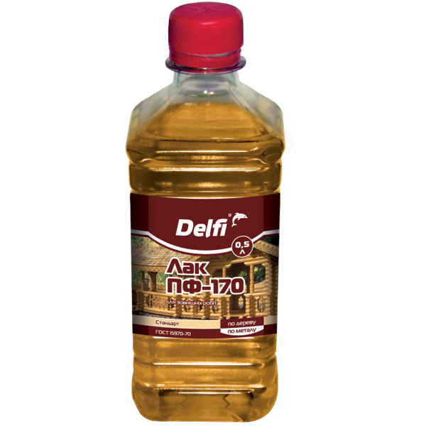 Лак Delfi ПФ-170 0,5 л