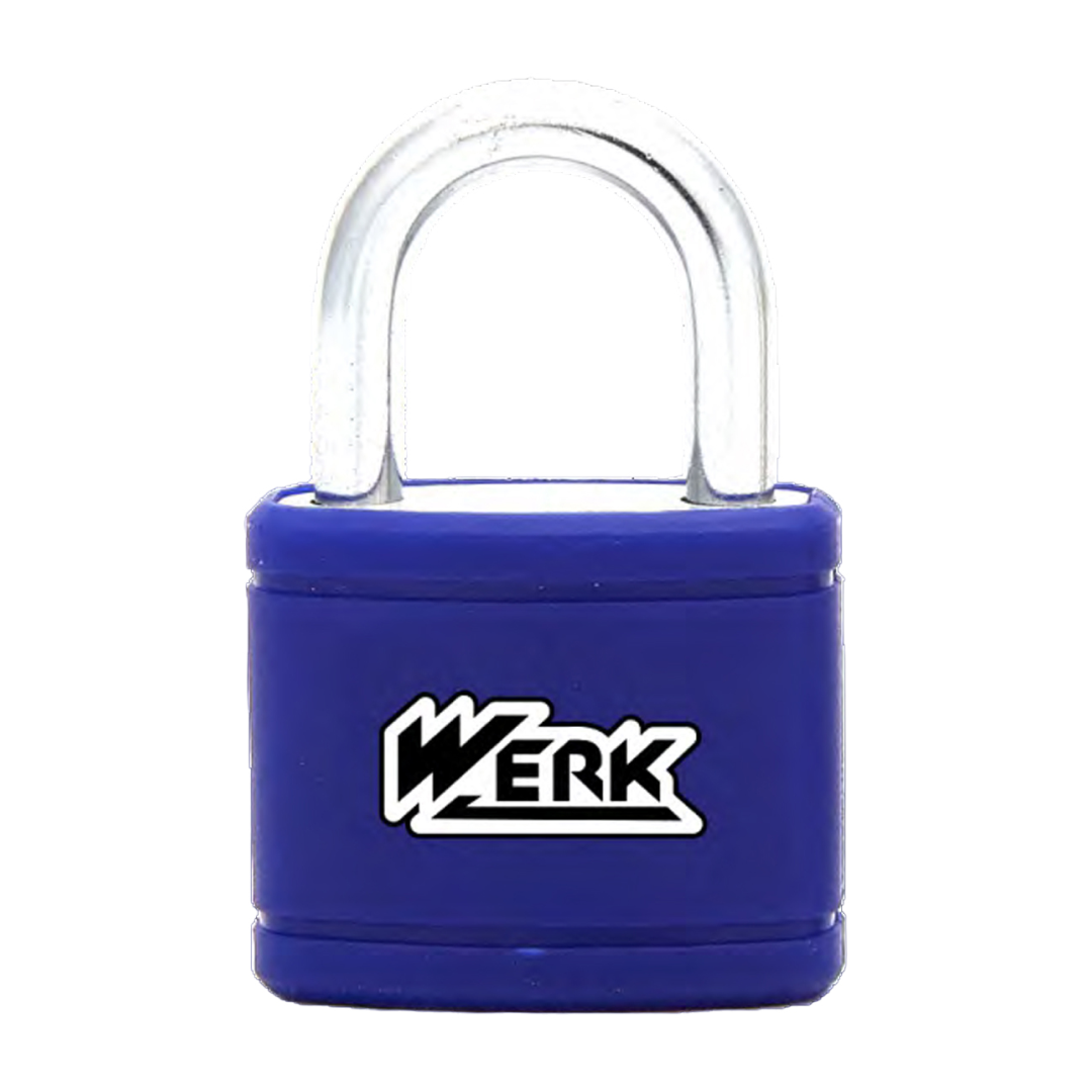 Навісний замок Werk PVC-IP-0160W (60мм)