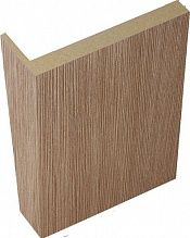 Новий Стиль  Лиштва ПВХ DeLuxe 70*10*45 Ясен крема телескоп