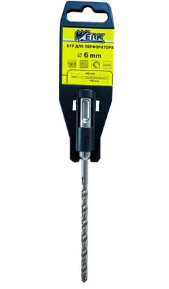 Сверло SDS-Plus Werk перфоратор  06х200х260 мм