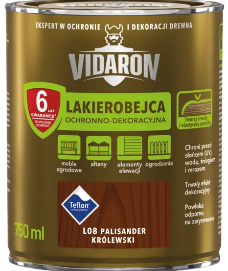 Sniezka Vidaron Лакобейц д/дерева 0,75 л Сосна золота  L 02