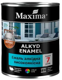 Емаль Maxima 2,3 кг яскраво-блакитна
