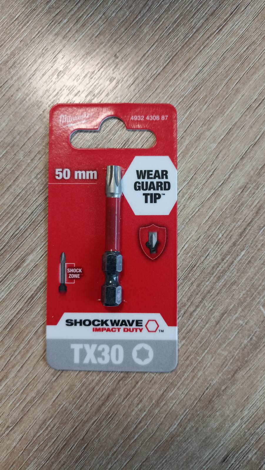 Біти Shockwave Meilwaukee ТХ30мм (1шт)