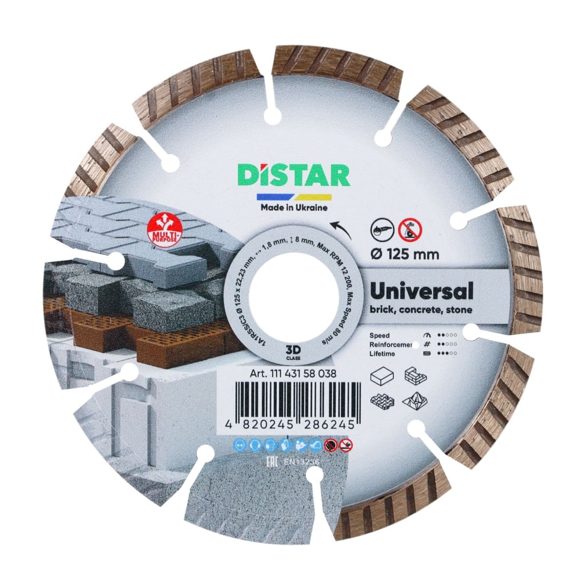 1A1RSS/C3 125 2.2 10 22.2 UNIVERSAL125