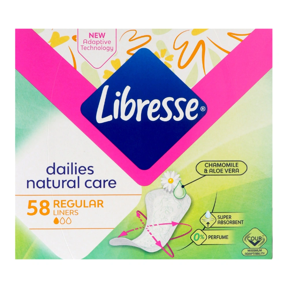 Лібрес Natural Care Normal Mu 58шт (щоденки)