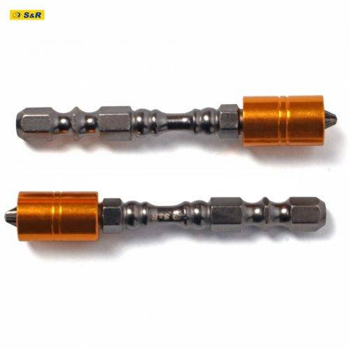 Біта Impact Pro S&R PH2 x 65 мм з магнітним обмежувачем (знімний),2шт — фото 3