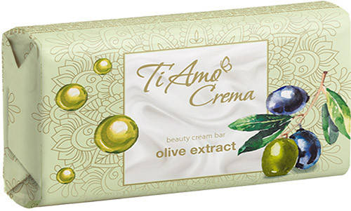 Мило туалетне Ti Amo Crema 125г Космет з екстракт оливи — фото 2