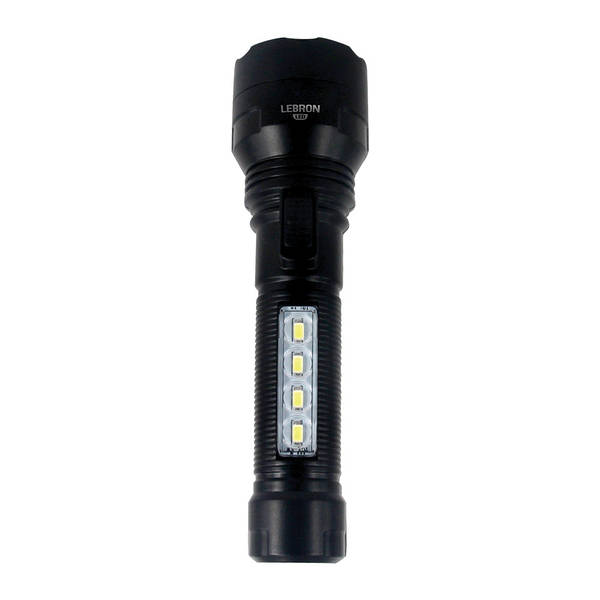 Ліхтар ручний акумуляторний Lebron 2W+0.8W 1200mAh L-HL-40 — фото 4