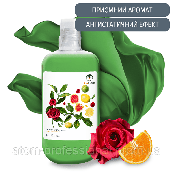 Кондиціонер-Ополіскувач PinClean з ароматом Green Garden, 1L — фото 4