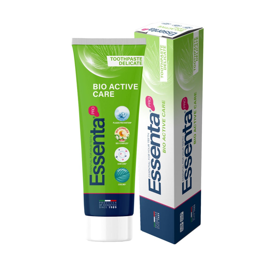 Essenta зубна паста Calcium 75мл
