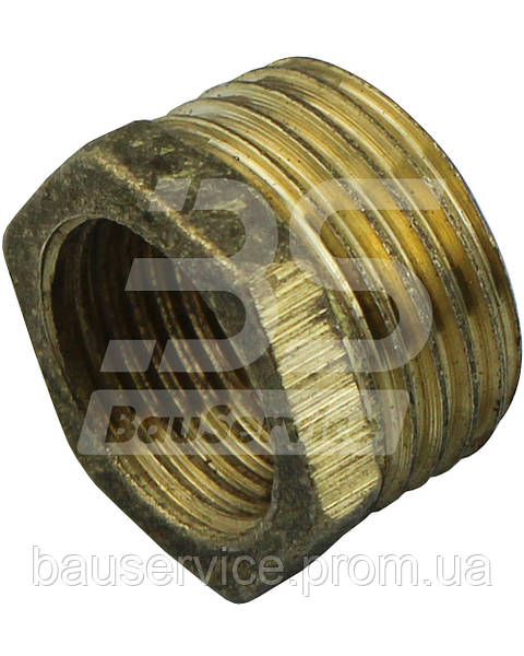 Футорка латунна 1/2Н*3/8В — фото 3