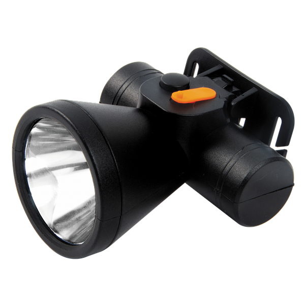 LED ліхтар налобний акумуляторний LEBRON L-HL-608, ABS, чорний, 1W, 800mAh Li-Ion — фото 3