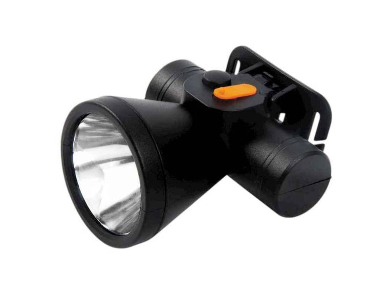 LED ліхтар налобний акумуляторний LEBRON L-HL-608, ABS, чорний, 1W, 800mAh Li-Ion — фото 4
