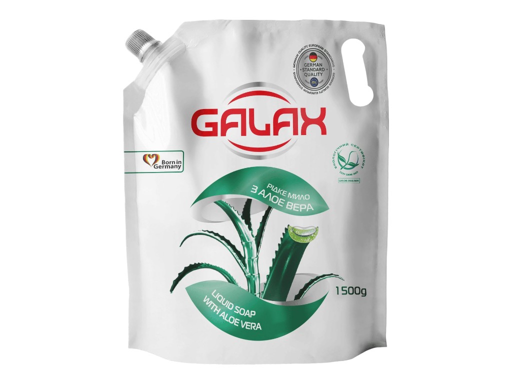 Рідке мило GALAX Алоє, 1,5 л