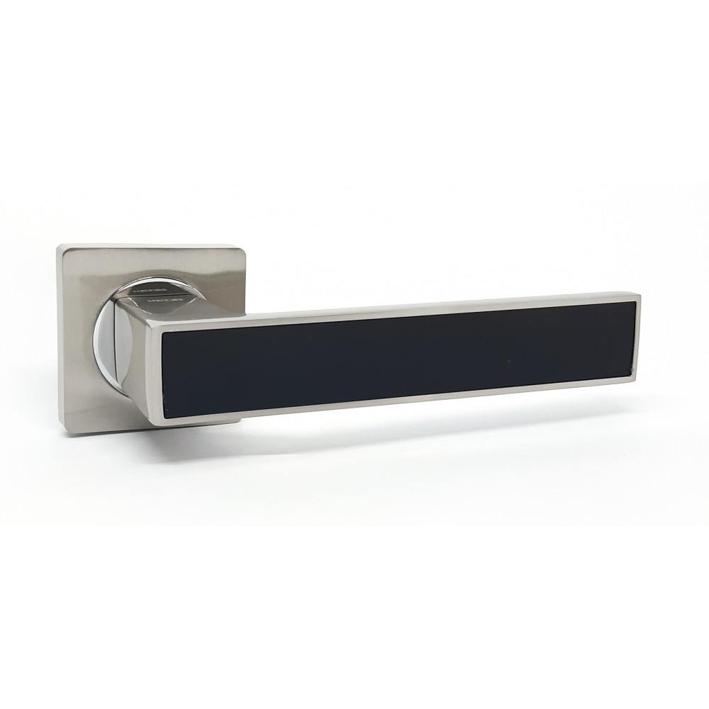 Ручка дверна на розетці KEDR R08.0810-SN/CP/BLACK