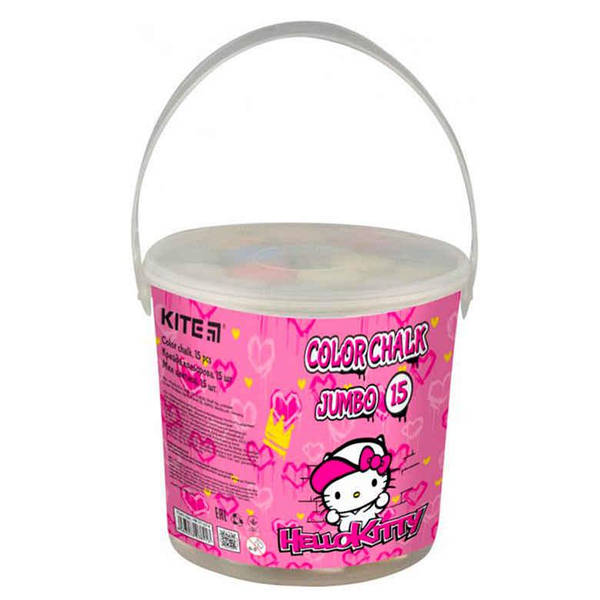 Крейда кол -15 шт. "Kite" відро — фото 4