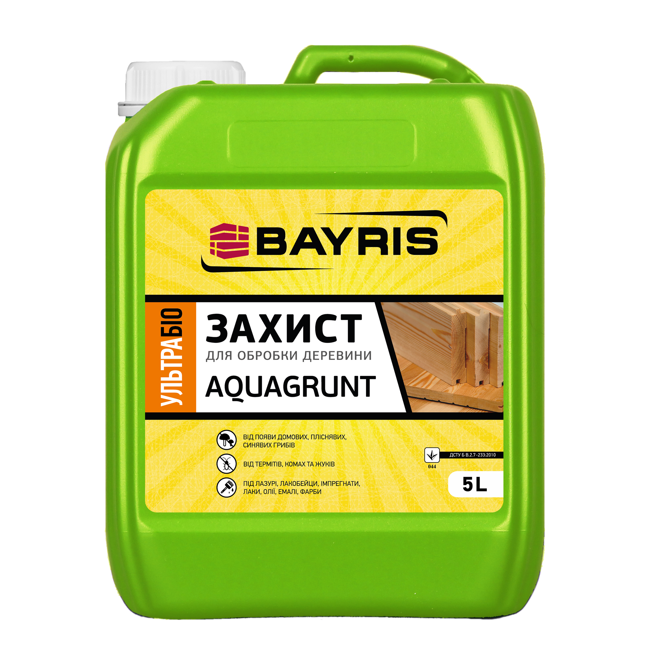 Біозахист імпрегнат для дереевини Aquagrunt Bayris 5л