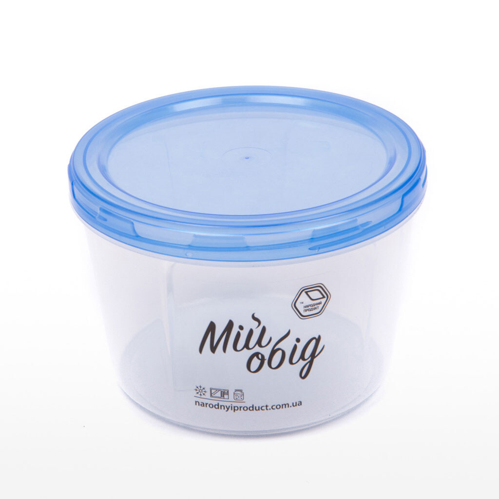 Ємність кругла "Мій обід" 1,0л