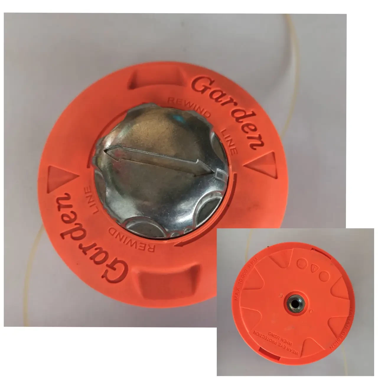 Шпуля GARDEN метал. ніс ORANGE