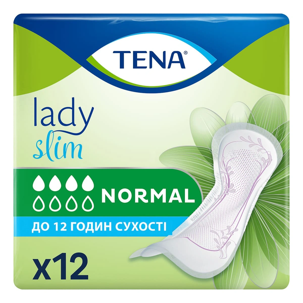 Прокладки урологічні Тена Slim Нормал 12