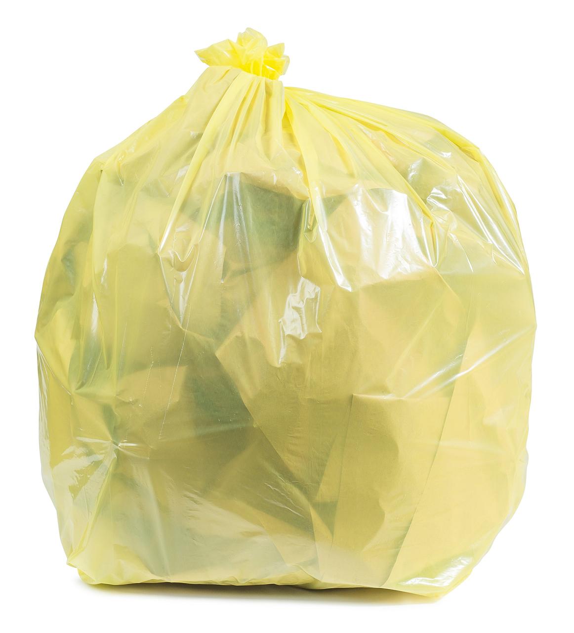 Помічниця пакети д/сміття 40л*30 шт кольорові HDPE — фото 2