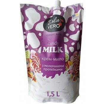 Рідке мило Dolce Vero ДОЙ-ПАК 1,5л Candy Milk — фото 3