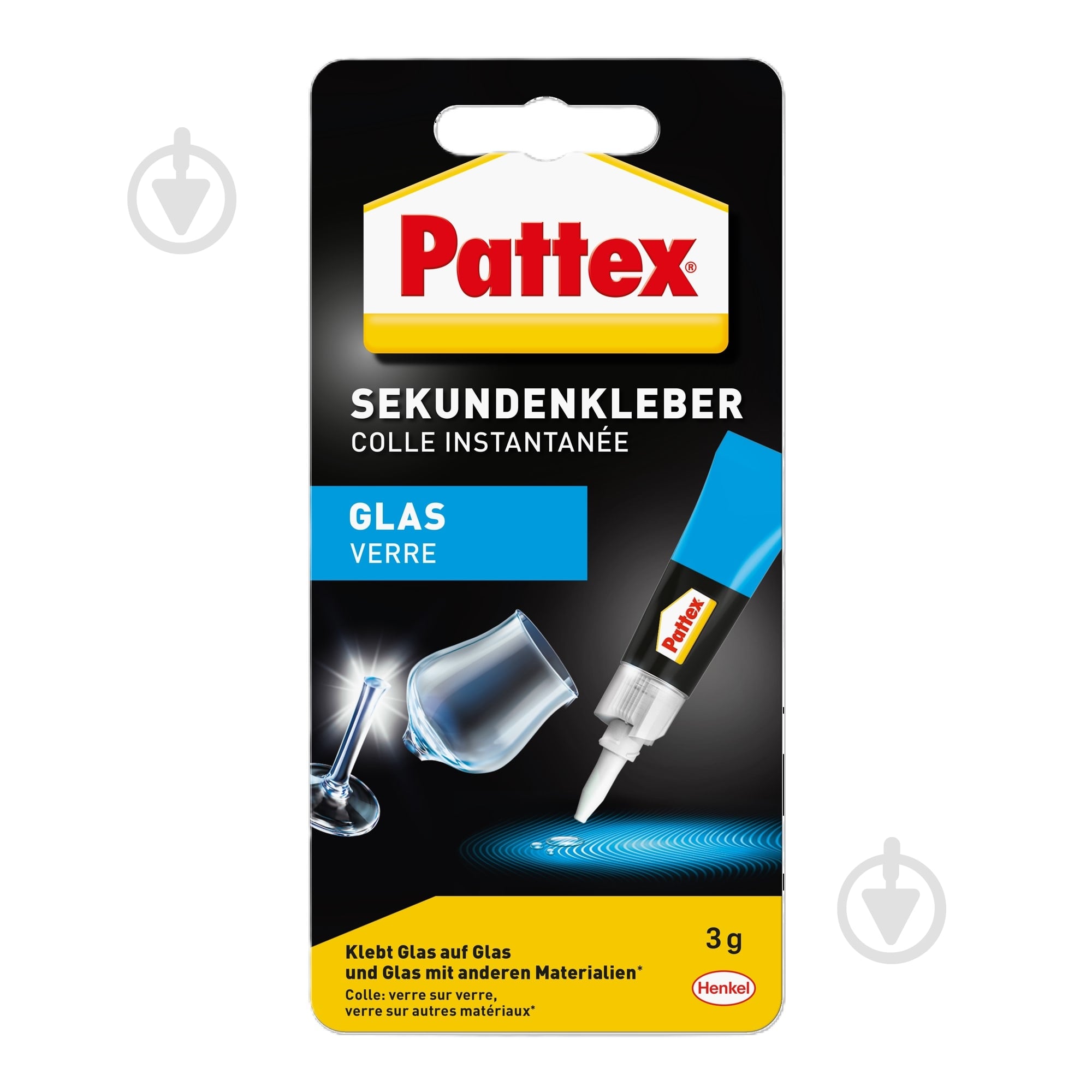 Супер клей PATTEX 3г