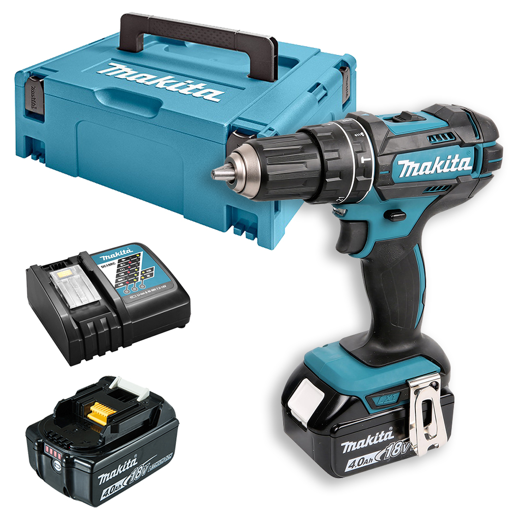 Акумуляторний дриль-шурупокрут з ударом LXT Makita DHP 453