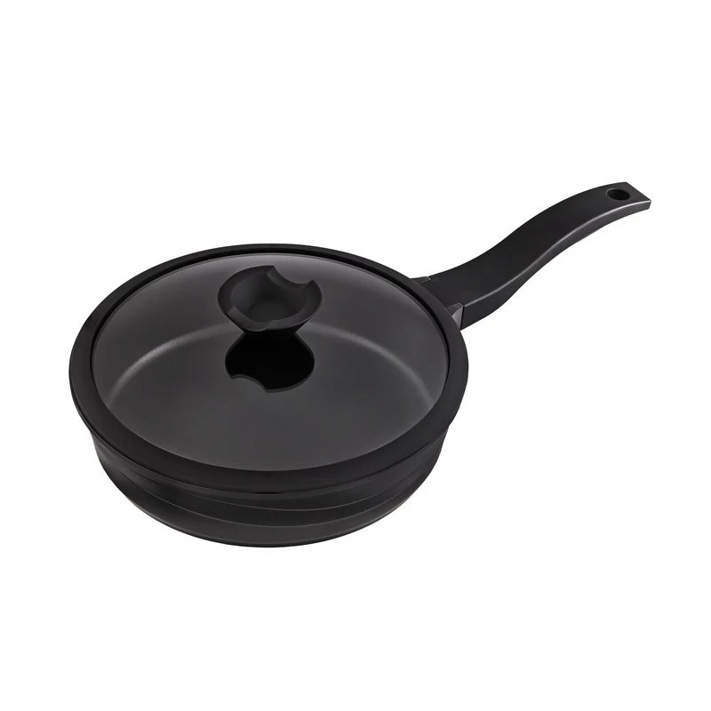 Сковорода Lesner Black Pro алюм антиприг 28 см 88374-28