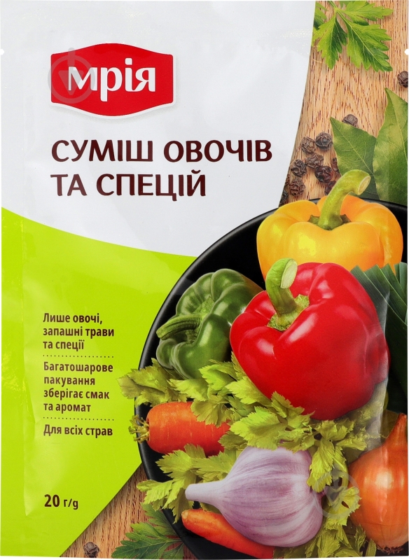 Суміш овочів та спецій 20гр Мрія — фото 2