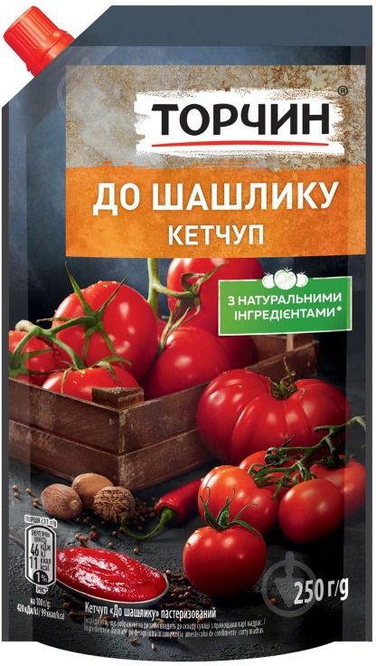 Кетчуп Торчин до Шашлику 250гр
