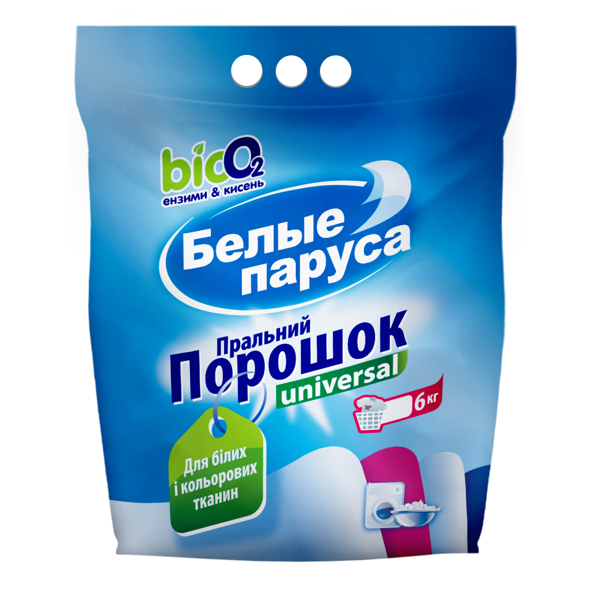 Бара Білі Паруса 6 кг п/п Універсал